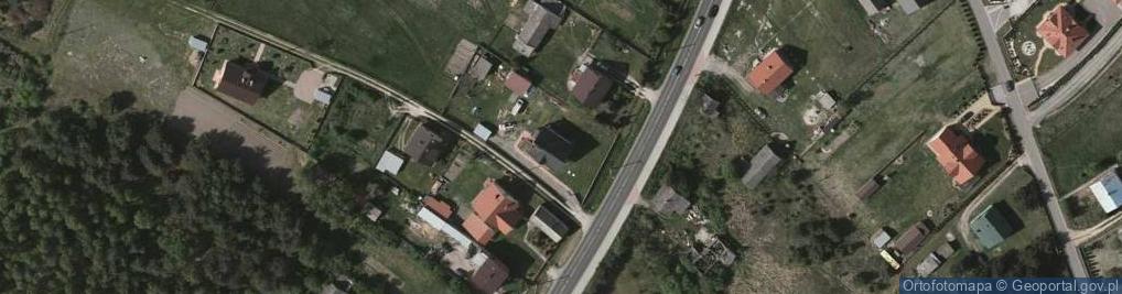 Zdjęcie satelitarne Dąbrowa Rzeczycka ul.