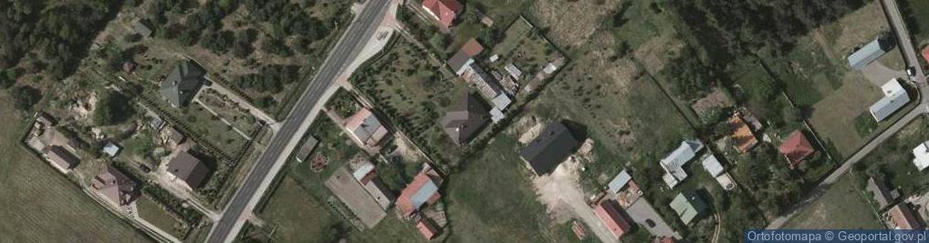 Zdjęcie satelitarne Dąbrowa Rzeczycka ul.