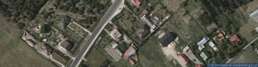 Zdjęcie satelitarne Dąbrowa Rzeczycka ul.