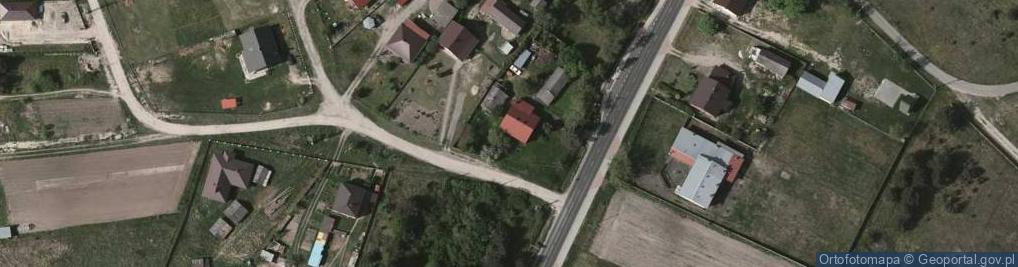 Zdjęcie satelitarne Dąbrowa Rzeczycka ul.