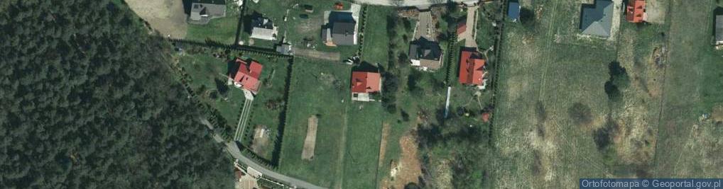 Zdjęcie satelitarne Dąbrowa Szlachecka ul.