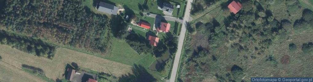 Zdjęcie satelitarne Dąbrowa Tomaszowska ul.