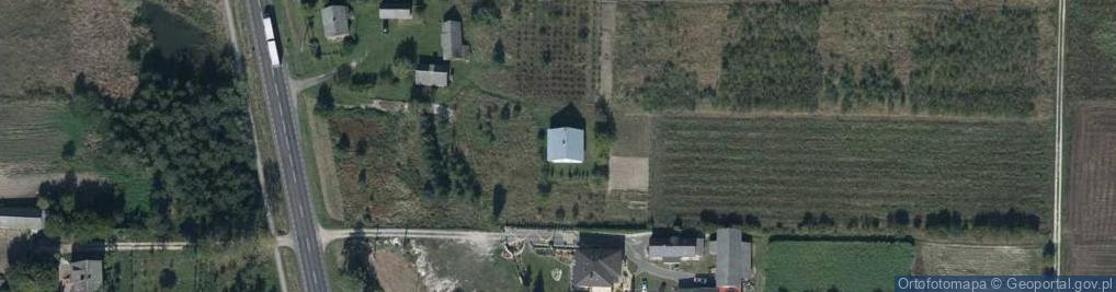 Zdjęcie satelitarne Dąbrowa Tomaszowska ul.