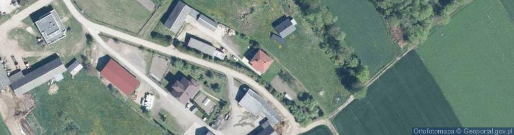 Zdjęcie satelitarne Dąbrowa-Tworki ul.