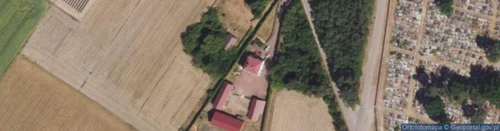 Zdjęcie satelitarne Dąbrowa Wielka ul.