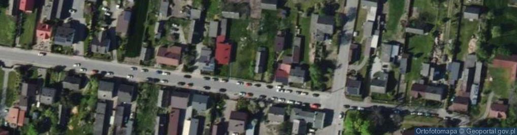 Zdjęcie satelitarne Dąbrowa Wielka ul.
