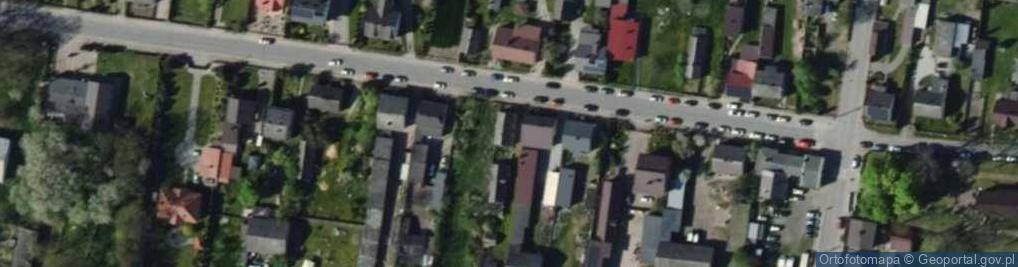 Zdjęcie satelitarne Dąbrowa Wielka ul.