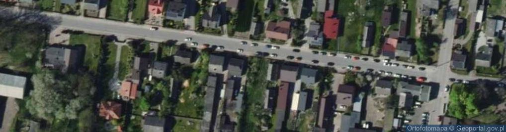 Zdjęcie satelitarne Dąbrowa Wielka ul.