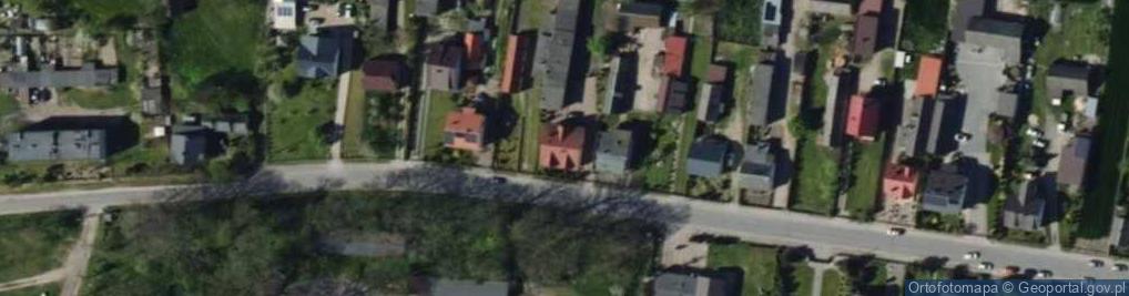 Zdjęcie satelitarne Dąbrowa Wielka ul.