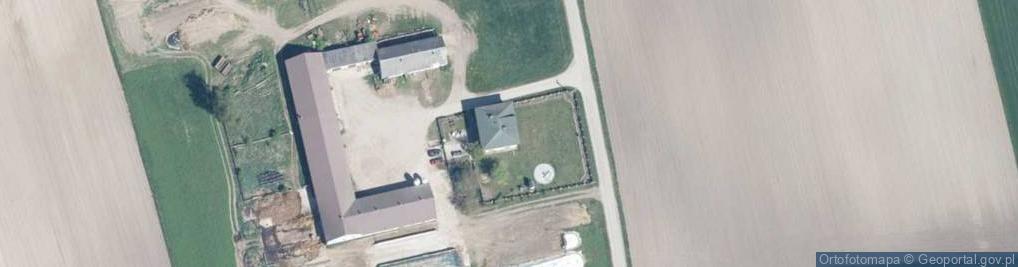 Zdjęcie satelitarne Dąbrowa-Wilki ul.