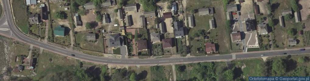 Zdjęcie satelitarne Dąbrowa Wronowska ul.
