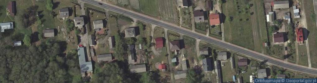 Zdjęcie satelitarne Dąbrowa Wronowska ul.