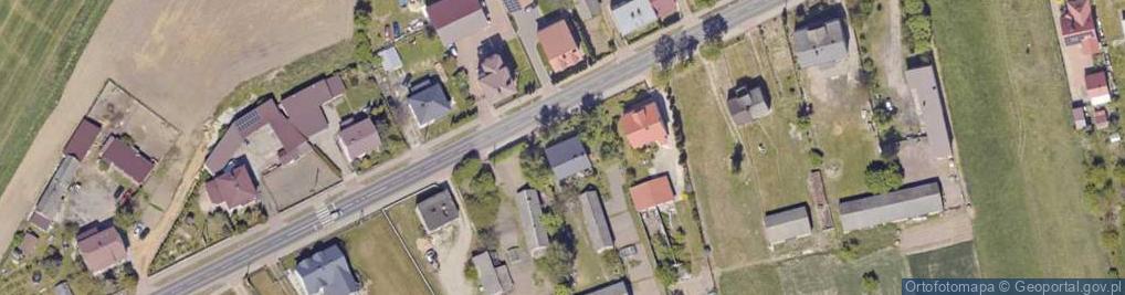 Zdjęcie satelitarne Dąbrowa ul.