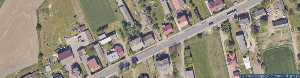 Zdjęcie satelitarne Dąbrowa ul.