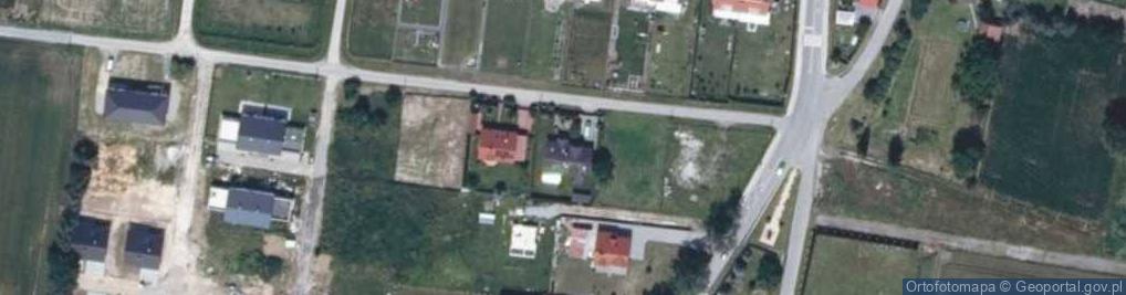 Zdjęcie satelitarne Dąbrowa ul.