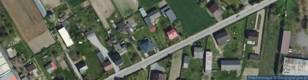 Zdjęcie satelitarne Dąbrowa ul.