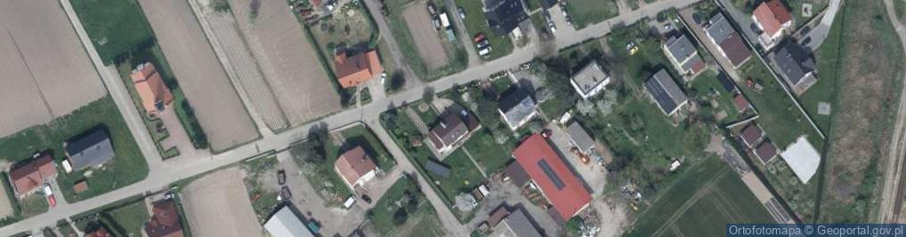 Zdjęcie satelitarne Dąbrowa ul.