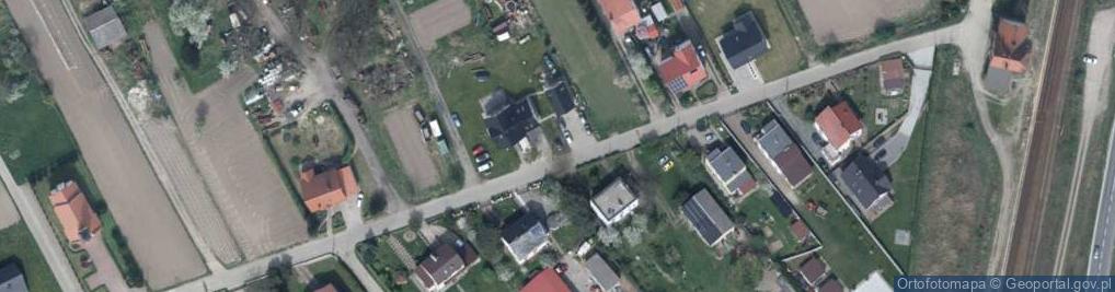 Zdjęcie satelitarne Dąbrowa ul.