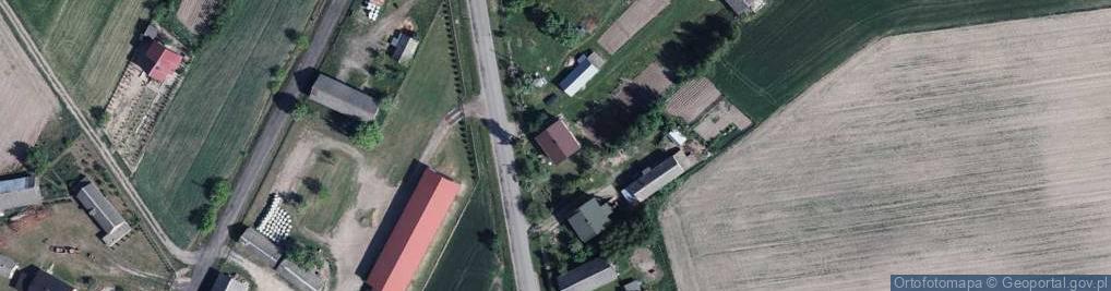 Zdjęcie satelitarne Dąbrowica Duża ul.