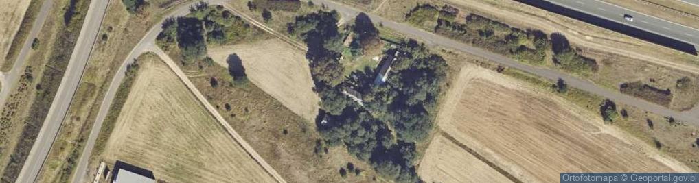 Zdjęcie satelitarne Dąbrowice Częściowe ul.