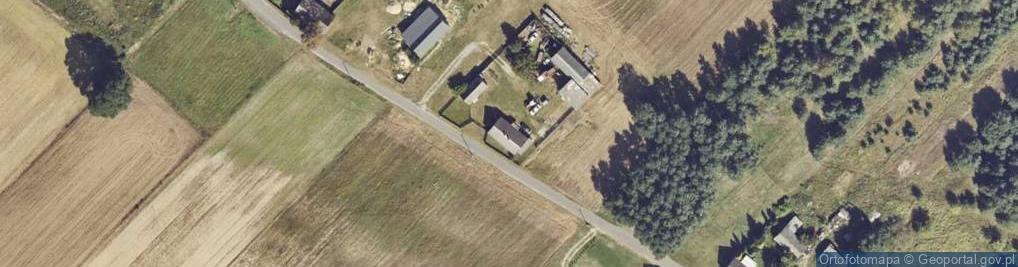 Zdjęcie satelitarne Dąbrowice Częściowe ul.