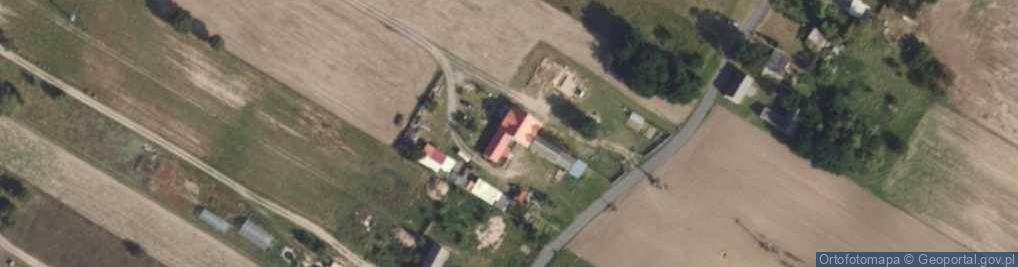 Zdjęcie satelitarne Dąbrowice Częściowe ul.