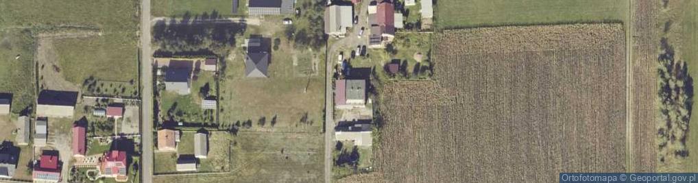 Zdjęcie satelitarne Dąbrowice Stare ul.