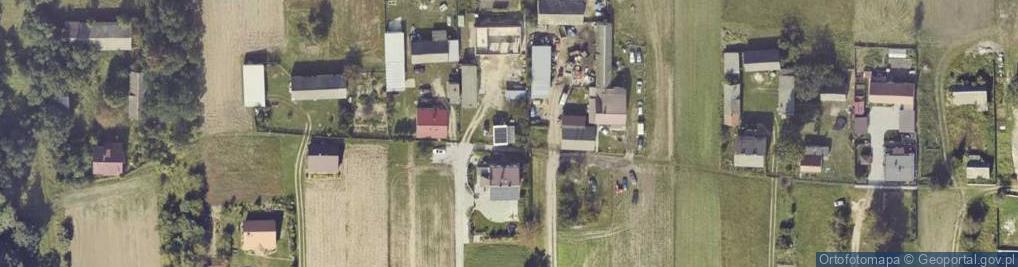 Zdjęcie satelitarne Dąbrowice Stare ul.