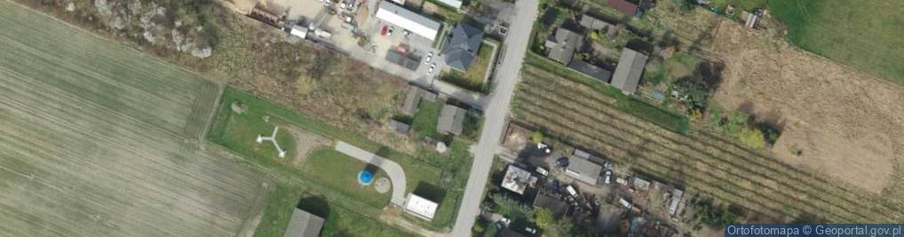 Zdjęcie satelitarne Dąbrowice ul.