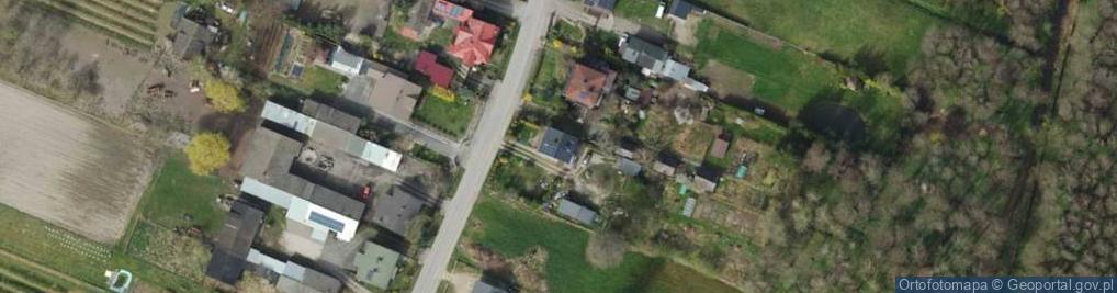 Zdjęcie satelitarne Dąbrowice ul.