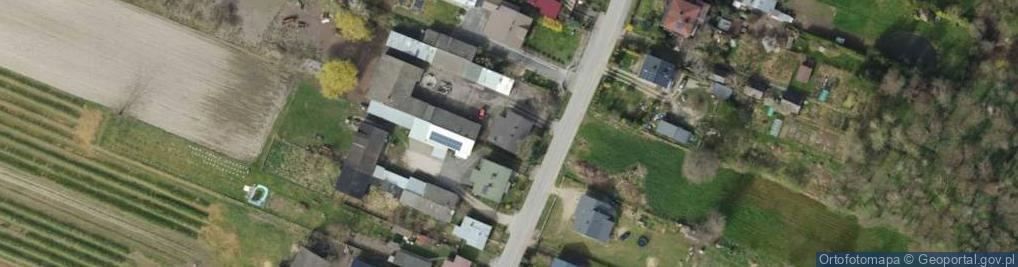 Zdjęcie satelitarne Dąbrowice ul.