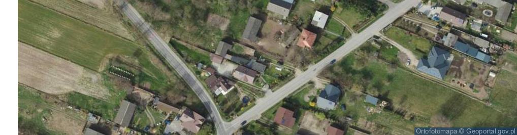 Zdjęcie satelitarne Dąbrowice ul.