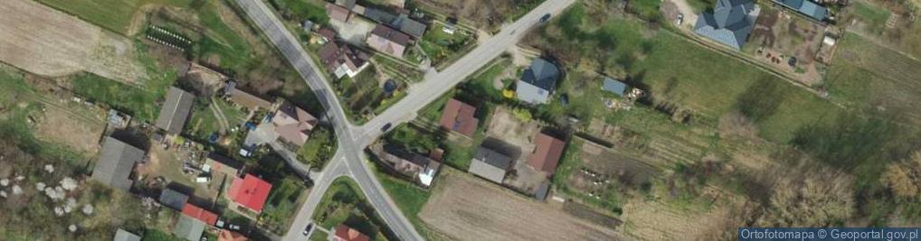 Zdjęcie satelitarne Dąbrowice ul.