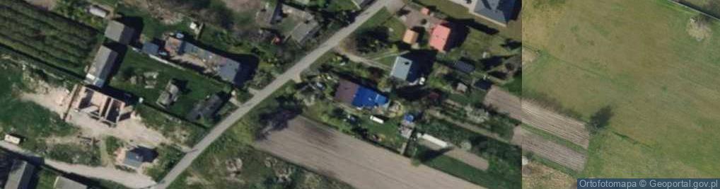 Zdjęcie satelitarne Dąbrowice ul.