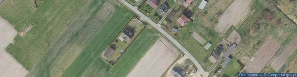 Zdjęcie satelitarne Dąbrowice ul.