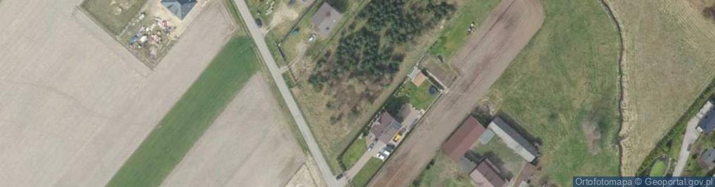Zdjęcie satelitarne Dąbrowice ul.