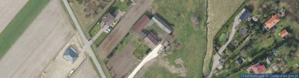 Zdjęcie satelitarne Dąbrowice ul.