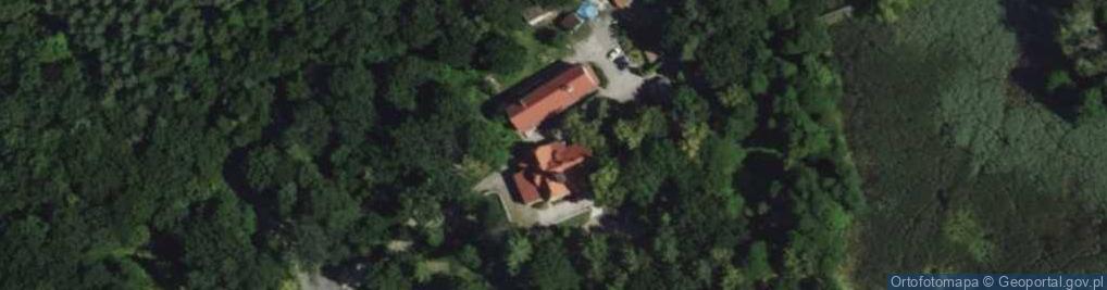 Zdjęcie satelitarne Dąbrówka-Hubertus ul.