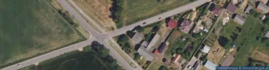 Zdjęcie satelitarne Dąbrówka Kościelna ul.