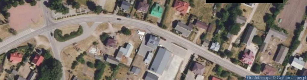 Zdjęcie satelitarne Dąbrówka Kościelna ul.