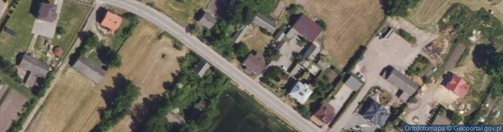 Zdjęcie satelitarne Dąbrówka Kościelna ul.