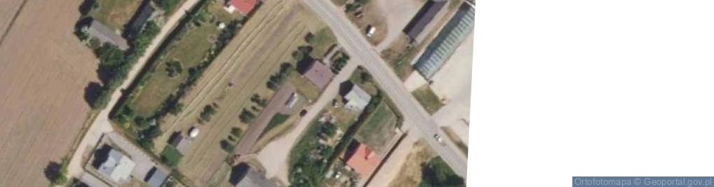 Zdjęcie satelitarne Dąbrówka Kościelna ul.