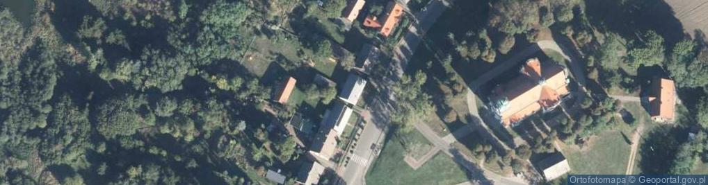 Zdjęcie satelitarne Dąbrówka Kościelna ul.