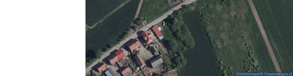 Zdjęcie satelitarne Dąbrówka Mała ul.