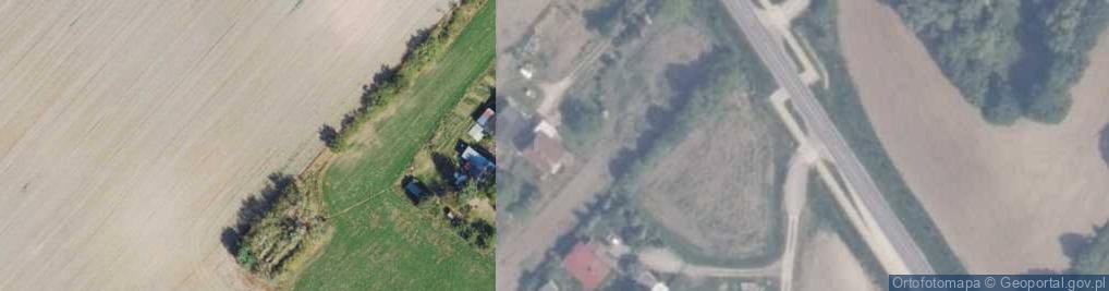 Zdjęcie satelitarne Dąbrówka Malborska ul.
