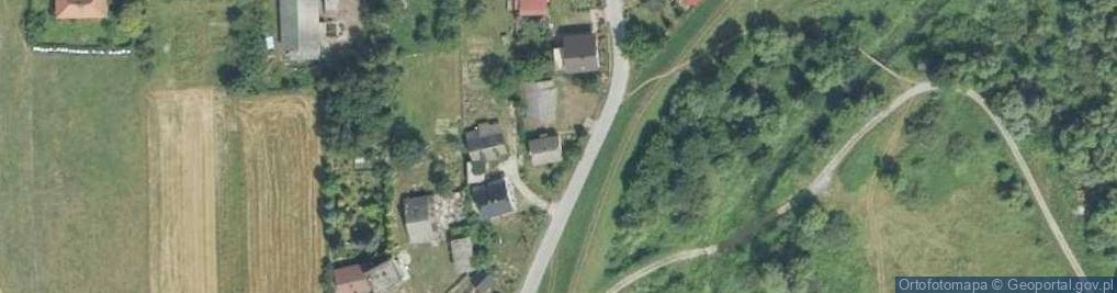 Zdjęcie satelitarne Dąbrówka Morska ul.