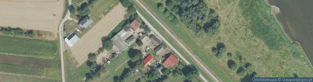 Zdjęcie satelitarne Dąbrówka Morska ul.