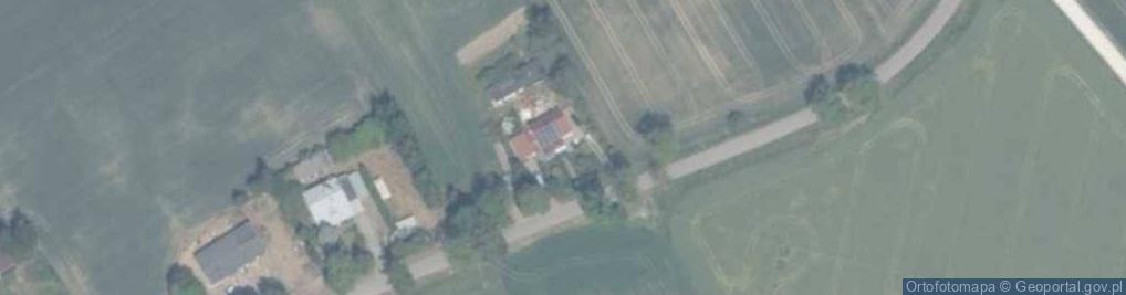 Zdjęcie satelitarne Dąbrówka Pruska ul.