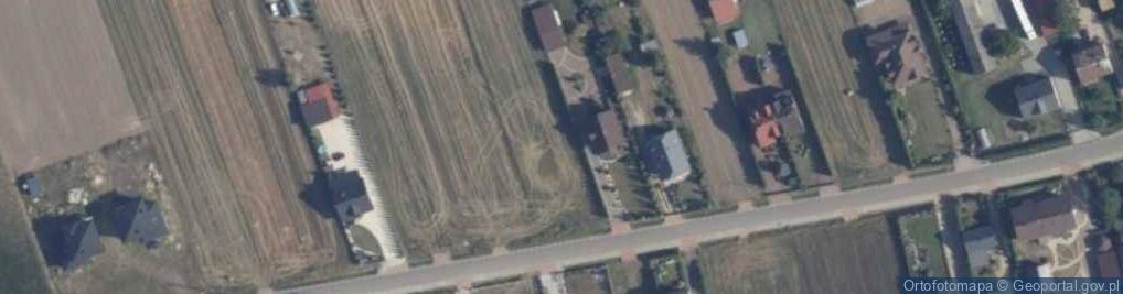 Zdjęcie satelitarne Dąbrówka-Stany ul.