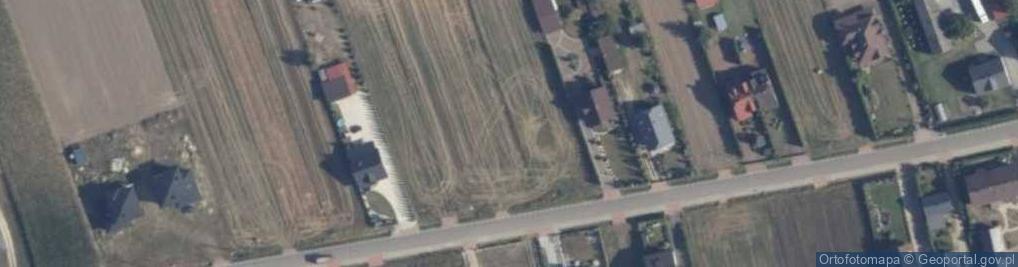 Zdjęcie satelitarne Dąbrówka-Stany ul.